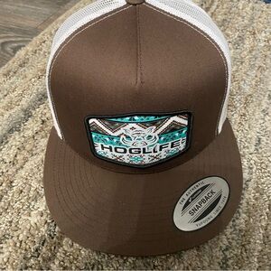 Hoglife Brown Snapback Hat